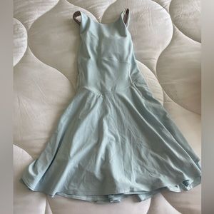 Lulu lemon light blue halter tennis dress - never worn